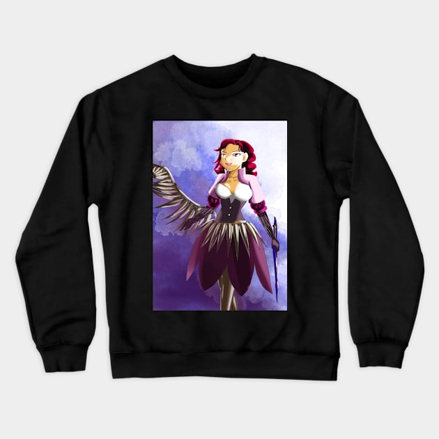 Metal Wings Crewneck Sweatshirt by Dearly Mu